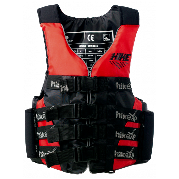Спасательный жилет красный с ручками hikeXp RXP Ultimate Black/Red - Артикул 100254  - Фото 11
