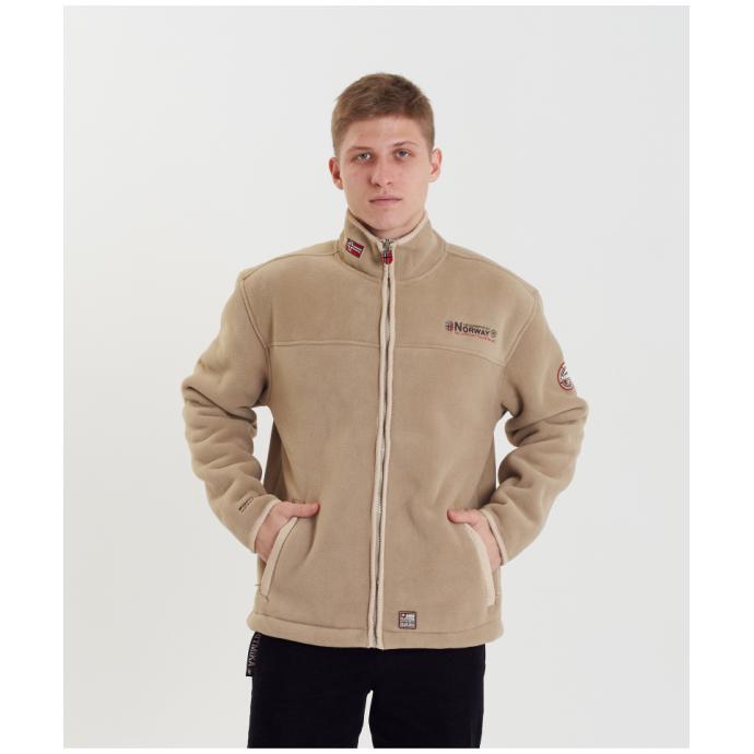 Толстовка мужская GEOGRAPHICAL NORWAY «UBOLT» - WW3555H/GN - Цвет Бежевый - Фото 1