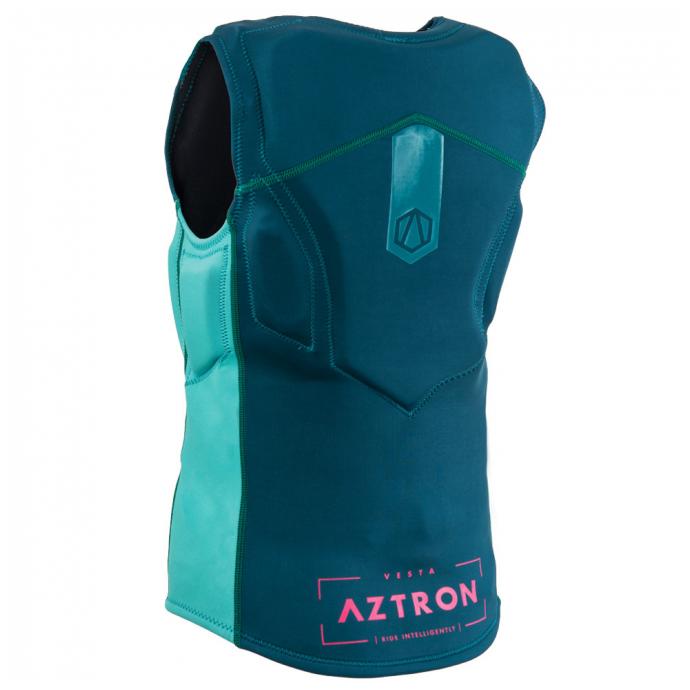 Жилет водный женский AZTRON VESTA SAFETY VEST (SS) (БИРЮЗОВЫЙ) - az_ves - Цвет Голубой - Фото 2