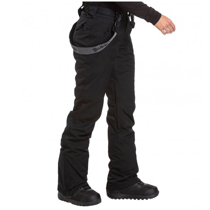 Сноубордические брюки MEATFLY «FOXY 2 PANTS»  - FOXY 2-Black - Цвет Черный - Фото 2