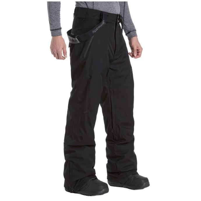 Сноубордические брюки MEATFLY «GNAR PANTS»  - GNAR2-Black - Цвет Черный - Фото 5