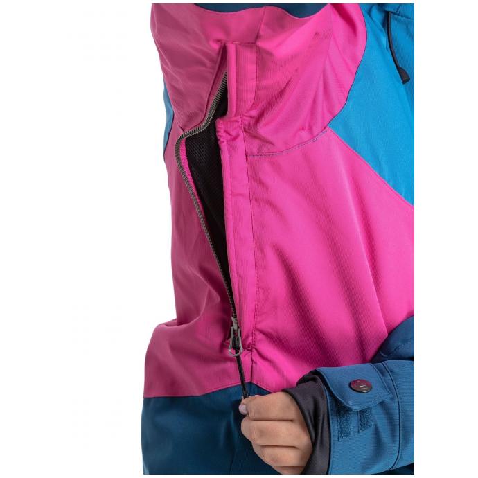 Сноубордическая куртка MEATFLY «KIRSTEN PREMIUM»  - KIRSTEN PREMIUM-BLUE - Цвет Синий - Фото 4