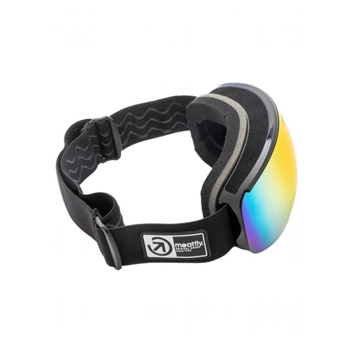 Сноубордическая маска MEATFLY «EKKO S» - ECCO_S_Black - Цвет Черный - Фото 2
