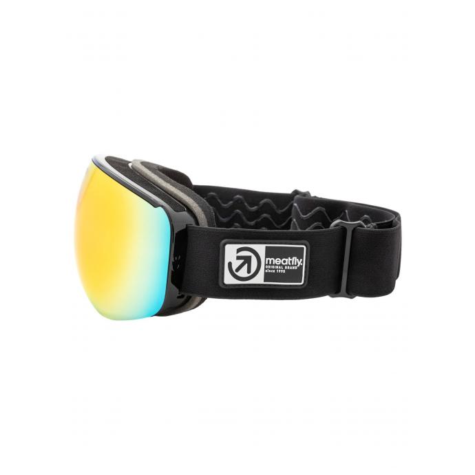 Сноубордическая маска MEATFLY «EKKO S» - ECCO_S_Black - Цвет Черный - Фото 3