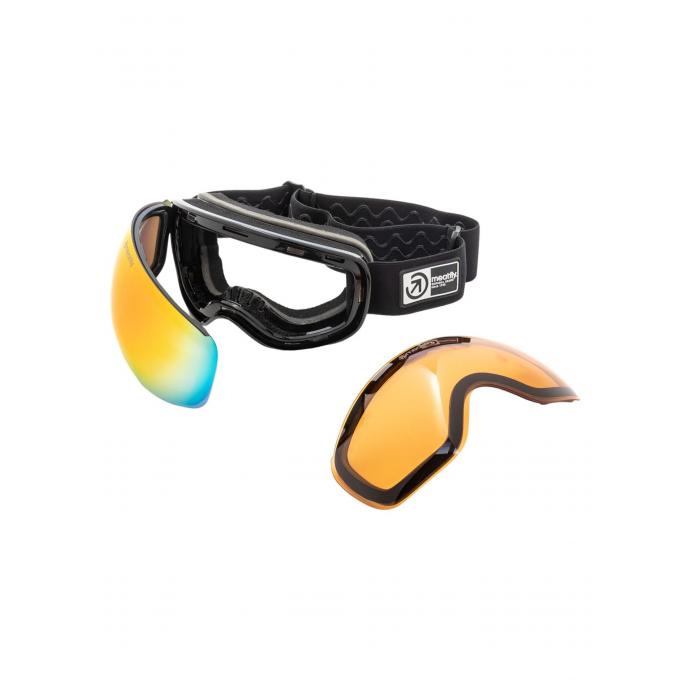 Сноубордическая маска MEATFLY «EKKO S» - ECCO_S_Black - Цвет Черный - Фото 5