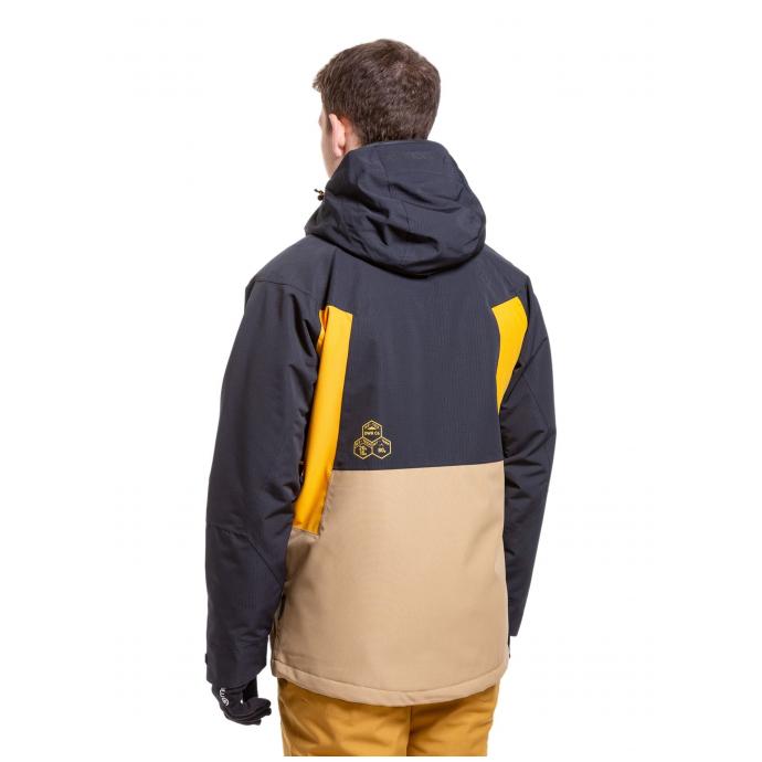 Сноубордическая куртка MEATFLY CRONOS - CRONOS-2-TAN/BLACK - Цвет Черный - Фото 2