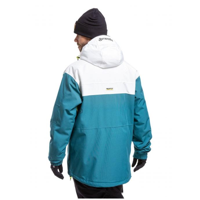 Сноубордическая куртка MEATFLY ZENITH - ZENITH-4-Teal Blue - Цвет Бирюзовый - Фото 6