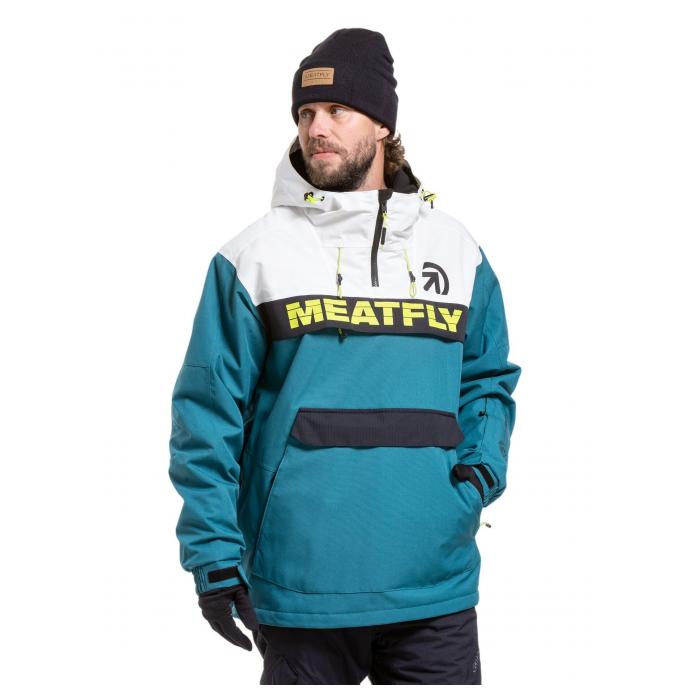 Сноубордическая куртка MEATFLY ZENITH - ZENITH-4-Teal Blue - Цвет Бирюзовый - Фото 8