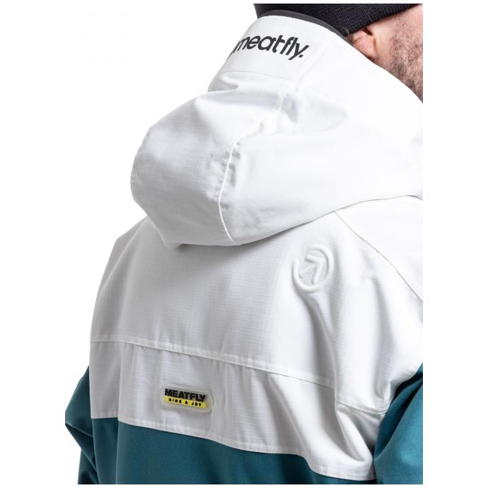 Сноубордическая куртка MEATFLY ZENITH - ZENITH-4-Teal Blue - Цвет Бирюзовый - Фото 12