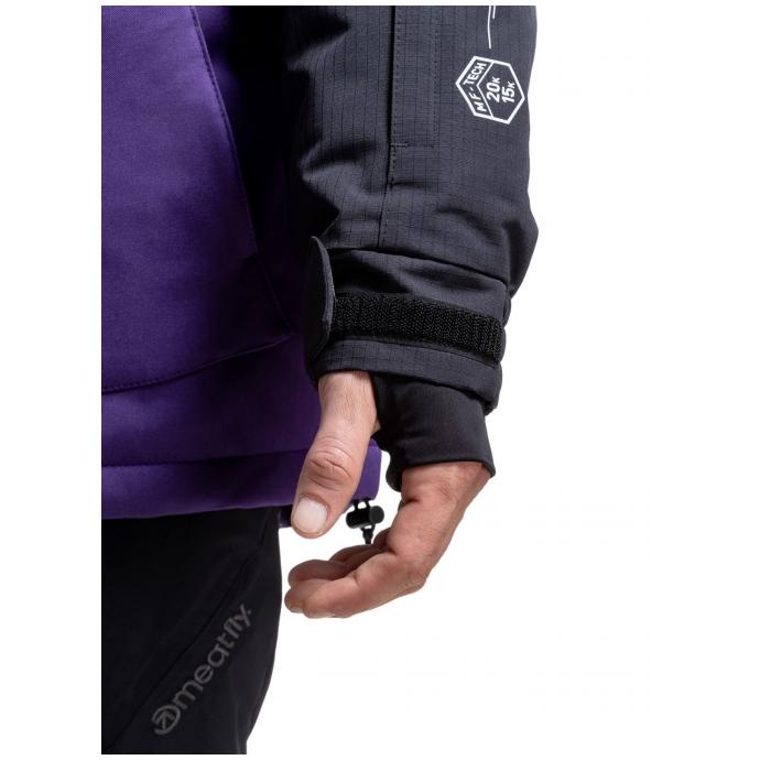 Сноубордическая куртка MEATFLY ZENITH - ZENITH-4-Teal Blue - Цвет Бирюзовый - Фото 4