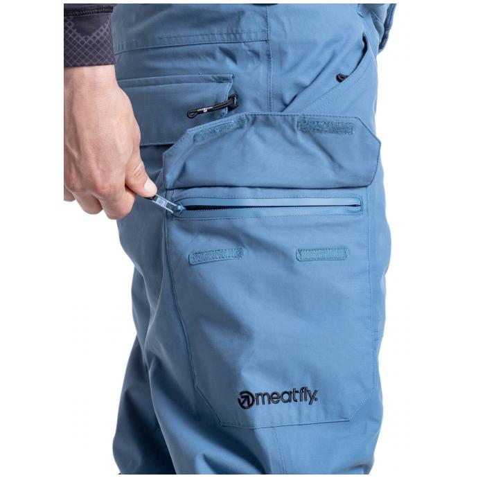СНОУБОРДИЧЕСКИЕ БРЮКИ MEATFLY «OGGY PANTS» СНОУБОРДИЧЕСКИЕ БРЮКИ MEATFLY «OGGY PANTS» - OGGY-4-Slate Blue - Цвет Голубой - Фото 4