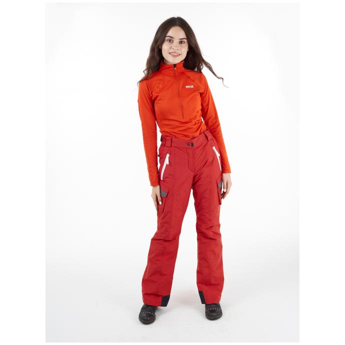 Брюки женские ALMRAUSH «HOCHEGG» - 321404, Брюки женские HOCHEGG Almrausch (цв. 2609) red - Цвет Красный - Фото 3