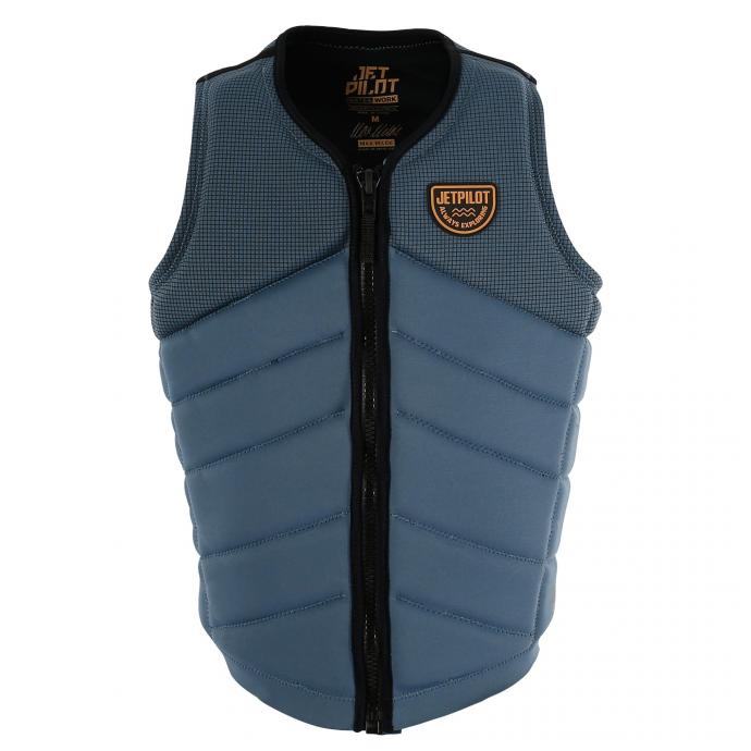 Спасательный жилет неопрен мужской Jetpilot X1 F/E Neo Vest MAX sage S24 - 240150 - Цвет Синий - Фото 1