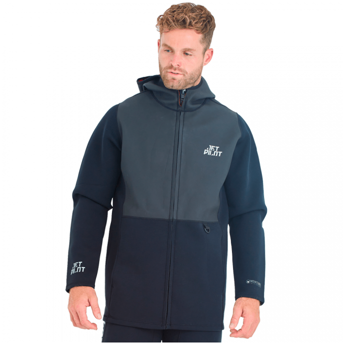 Гидрокуртка мужская с капюшоном Jetpilot HEATSEEKER TOUR COAT - Артикул 250100 - Фото 1