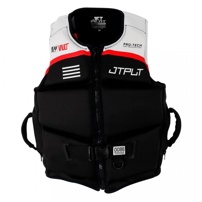 Спасательный жилет для гидроцикла нейлон мужской Jetpilot RX VAULT PROTECH S/E VEST - 250260-BLACK/WHITE - Цвет Черный - Фото 1