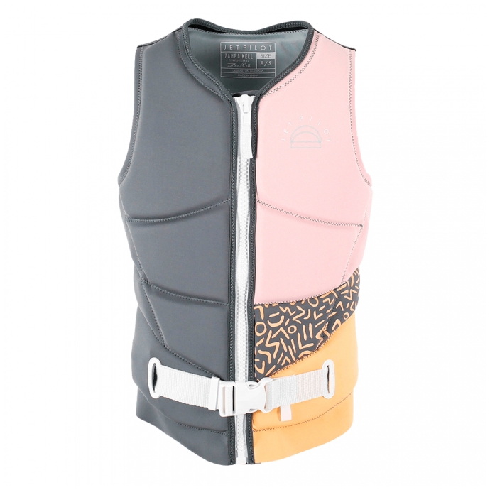 Спасательный жилет неопрен женский Jetpilot ZAHRA X1 F/E NEO VEST Спасательный жилет неопрен женский Jetpilot ZAHRA X1 F/E NEO VEST - 250390-Charcoal - Цвет Светло-Розовый - Фото 1