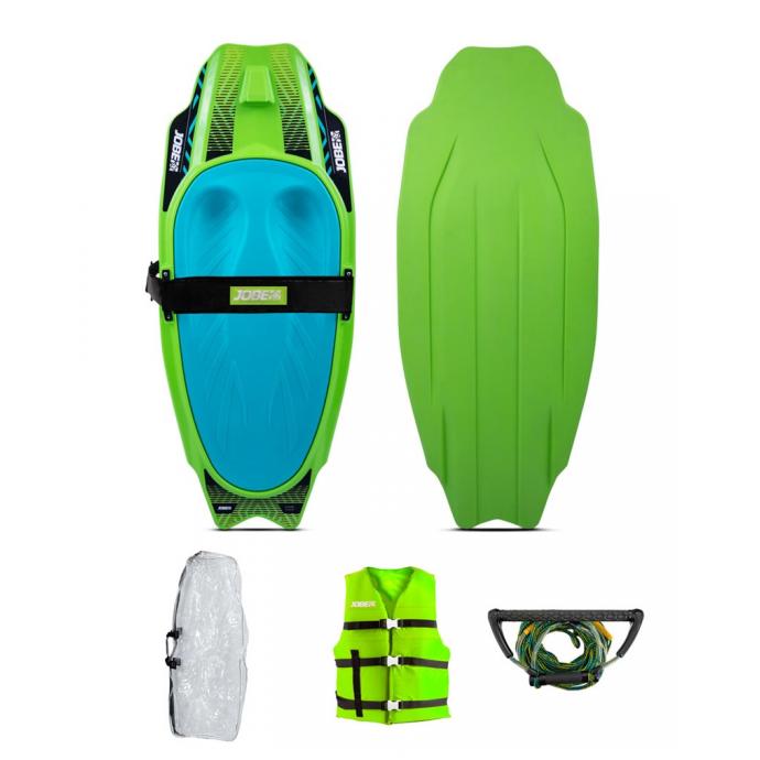 Ниборд компл. Jobe 23 Slash Kneeboard Package Lime Green - 258822003-124 х 51,5 - Цвет Зеленый - Фото 1