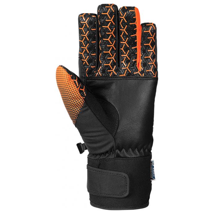 Перчатки Reusch Stuart R-Tex® XT унисекс - 4701206 Reusch Stuart R-Tex® XT перчатки унисекс, 425 dress blue / orange popsic UX - Цвет Оранжевый - Фото 2