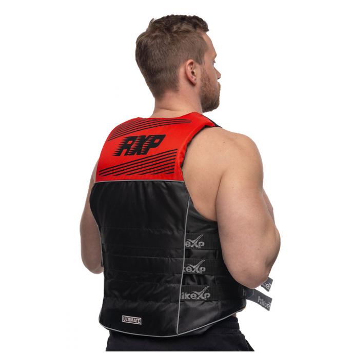 Спасательный жилет красный с ручками hikeXp RXP Ultimate Black/Red - 100254-Black/Red - Цвет Красный - Фото 4