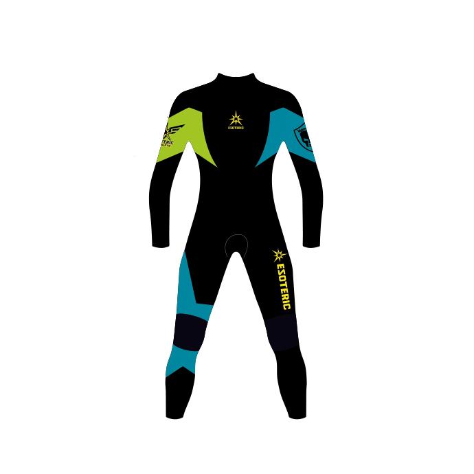 Гидрокостюм Esoteric муж. WARRIOR 5/3 Fullsuit  - 30AAS2000022-WARRIOR-BLACK - Цвет Черный - Фото 2