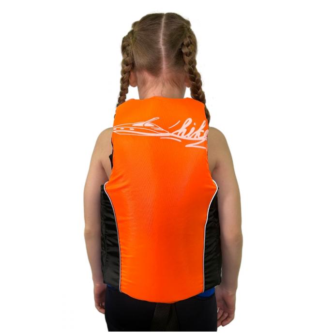 Спасательный жилет оранжевый подростковый hikeXp Universal Black\Orange Junior - 100067 - Цвет Оранжевый - Фото 15