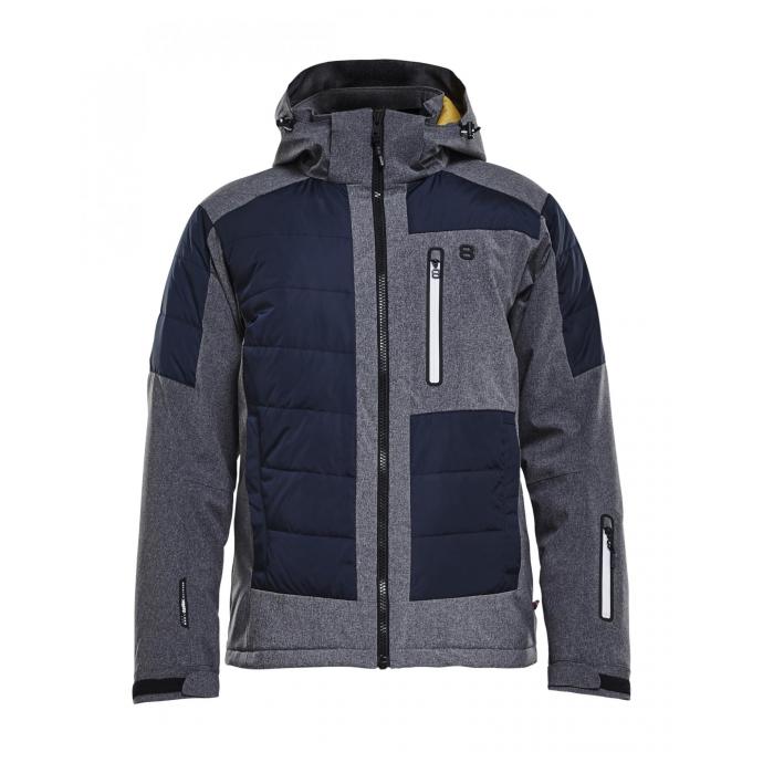 Горнолыжная куртка 8848 Altitude «MEILER» - 7307 8848 Altitude «MEILER»  dk grey melange - Цвет Серый - Фото 1