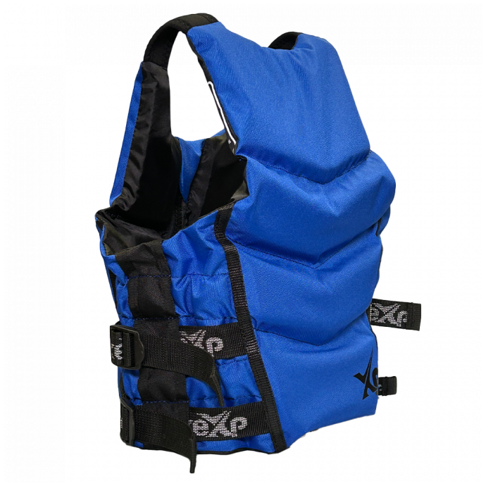 Жилет спасательный (страховочный) hikeXp Standart Blue/Black - Артикул 100421 - Фото 24