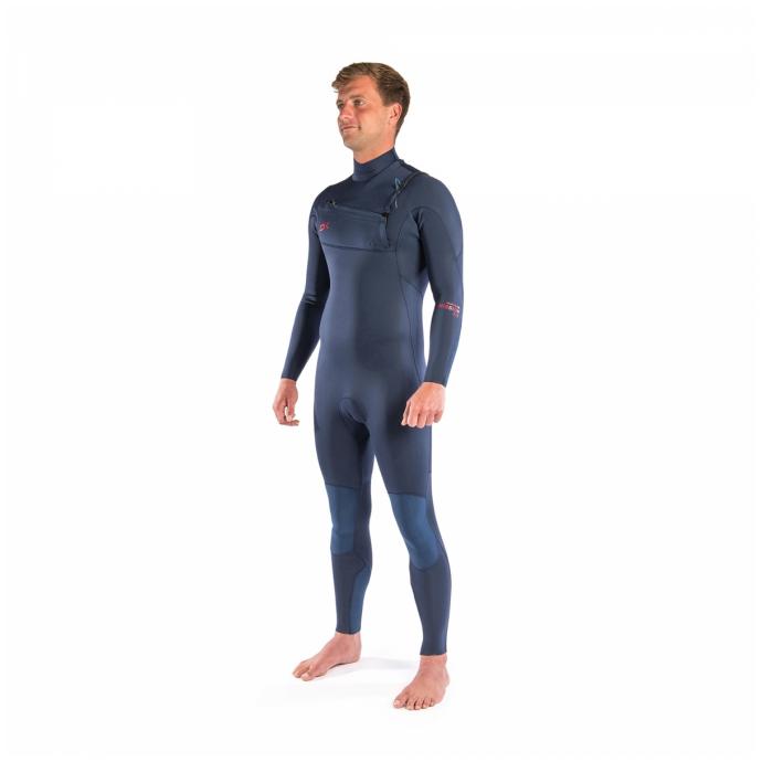 Гидрокостюм Dakine Mens Mission C/Z Full Suit 4/3 Ink Blue Port - DK01M43MZC2 - Цвет Синий - Фото 2