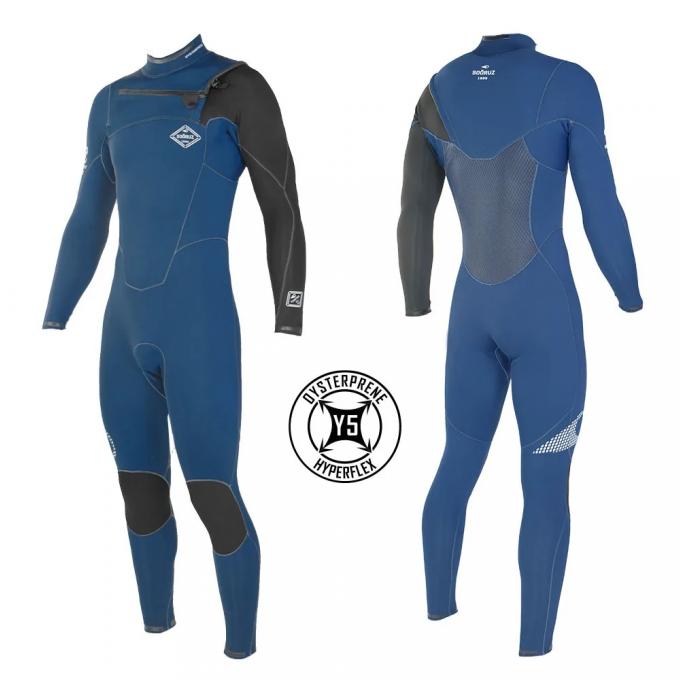 ГИДРОКОСТЮМ МУЖ. SOORUZ «FIGHTER C ПЕРЕДНЕЙ МОЛНИЕЙ» 5/4/3 ММ - S4 MW543CZFIGBL - Цвет Синий - Фото 3