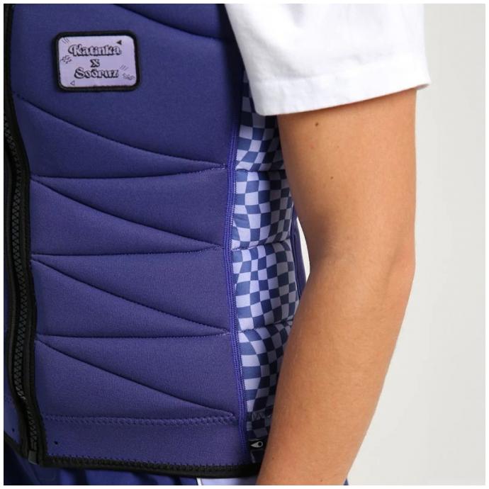 ЖИЛЕТ SOÖRUZ LADY «GROUND KATINKA» (С ПЕРЕДНЕЙ МОЛНИЕЙ) - S5 WWVGRO-Purple - Цвет Фиолетовый - Фото 3