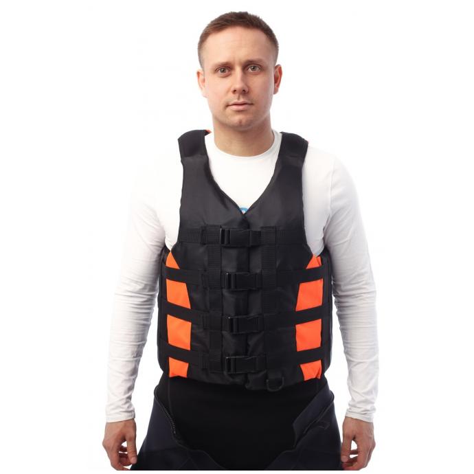 Спасательный жилет оранжевый подростковый hikeXp Universal Black\Orange Junior - 100067 - Цвет Оранжевый - Фото 7