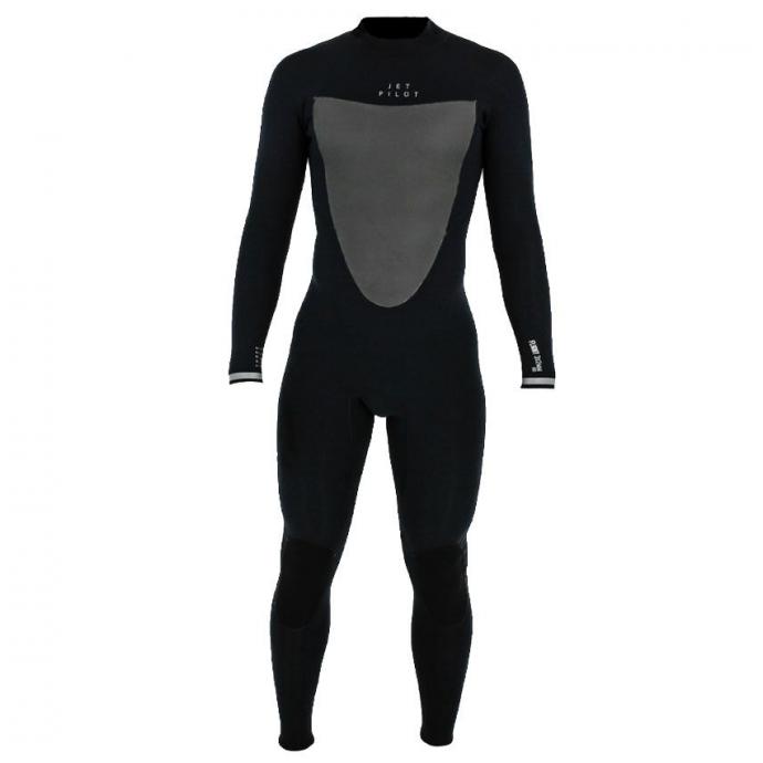 Гидрокостюм мужской длинный Jetpilot Flight 3X2 BZ LS Steamer black/black - 221270 - Цвет Черный - Фото 1