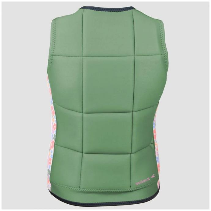 ЖИЛЕТ SOÖRUZ LADY «REAC» (С ПЕРЕДНЕЙ МОЛНИЕЙ) - S5 WWVREA-GREEN - Цвет Зеленый - Фото 2