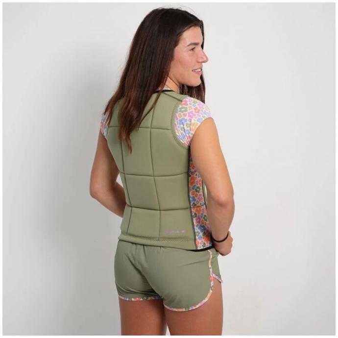 ЖИЛЕТ SOÖRUZ LADY «REAC» (С ПЕРЕДНЕЙ МОЛНИЕЙ) - S5 WWVREA-GREEN - Цвет Зеленый - Фото 5