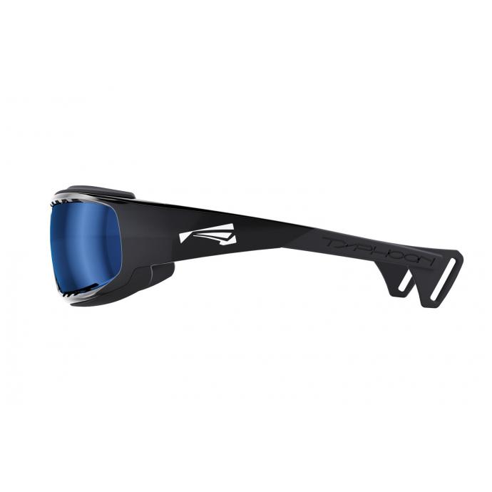Спортивные очки LiP Typhoon / Gloss Black -Black / Zeiss / PA Polarized / Gun Blue Lens (STD) - 762305-Gun Blue Lens - Цвет Синий - Фото 2