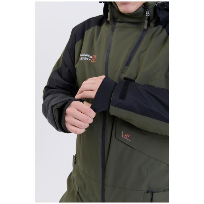МУЖСКОЙ СНОУБОРДИЧЕСКИЙ КОМБИНЕЗОН RUNNING SPORT - 8901_2-khaki - Цвет Хаки - Фото 14
