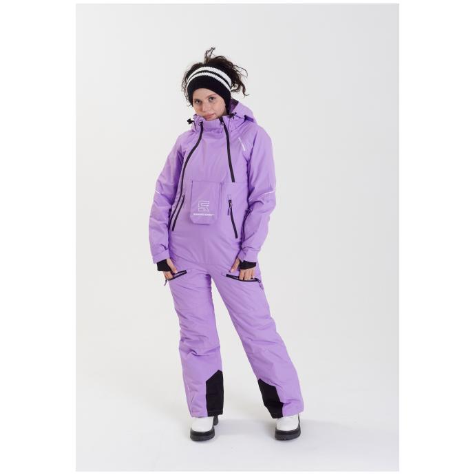 ЖЕНСКИЙ СНОУБОРДИЧЕСКИЙ КОМБИНЕЗОН RUNNING SPORT - Артикул 8895-1 - Фото 14