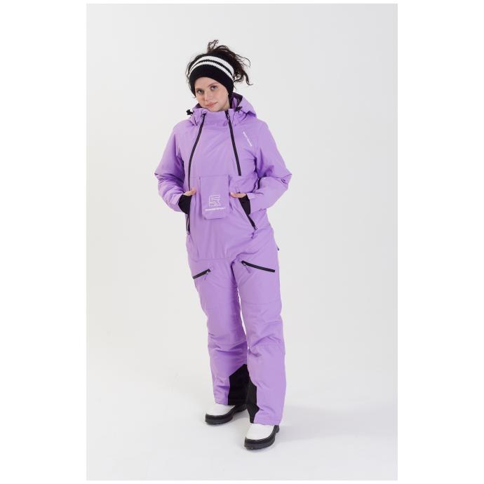 ЖЕНСКИЙ СНОУБОРДИЧЕСКИЙ КОМБИНЕЗОН RUNNING SPORT - Артикул 8895-1 - Фото 15