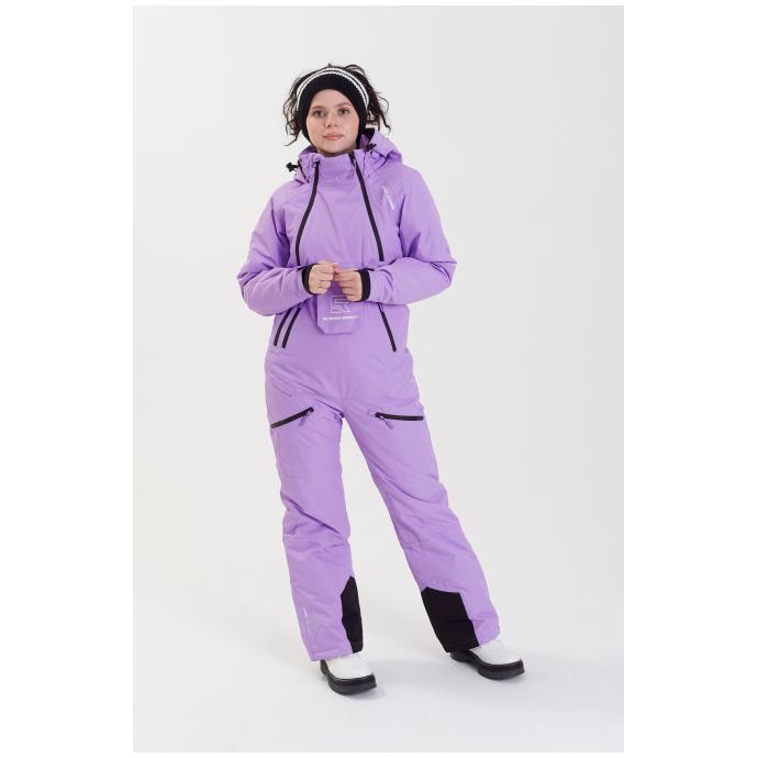 ЖЕНСКИЙ СНОУБОРДИЧЕСКИЙ КОМБИНЕЗОН RUNNING SPORT - Артикул 8895-1 - Фото 21