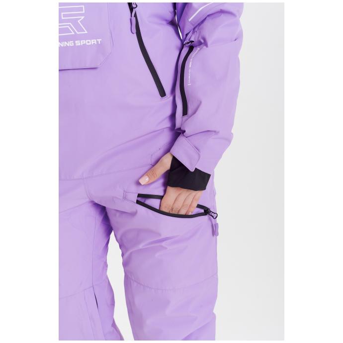 ЖЕНСКИЙ СНОУБОРДИЧЕСКИЙ КОМБИНЕЗОН RUNNING SPORT - Артикул 8895-1 - Фото 25