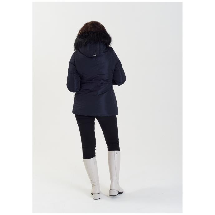 Куртка зимняя женская GEOGRAPHICAL NORWAY «ACAM» LADY - WW3635F-NAVY - Цвет Темно-синий - Фото 12