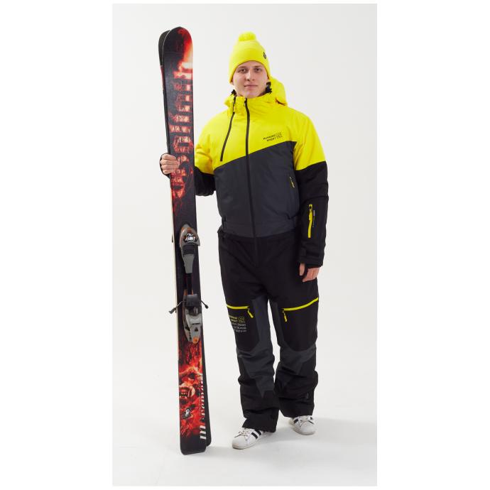 МУЖСКОЙ СНОУБОРДИЧЕСКИЙ КОМБИНЕЗОН RUNNING SPORT - 8892-grey - Цвет Серый - Фото 2