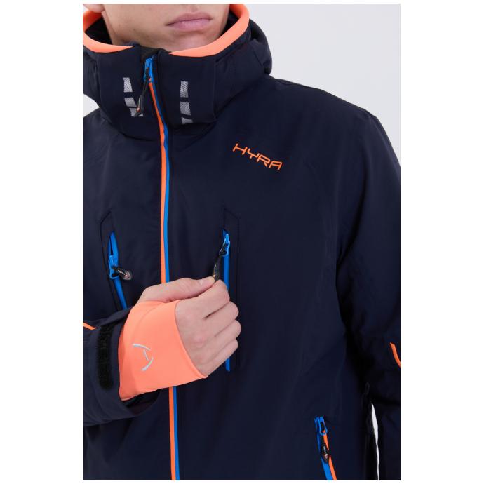 Горнолыжная куртка премиум-класса HYRA «MAYRBERG» - HMG1208-Lead Blue - Цвет NIGHT BLUE - Фото 16