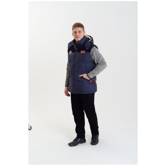 Жилет мужской GEOGRAPHICAL NORWAY «VELIAN VEST MEN»  Жилет мужской GEOGRAPHICAL NORWAY «VELIAN VEST MEN»  - WT1439H/GN-NAVY - Цвет Темно-синий - Фото 5