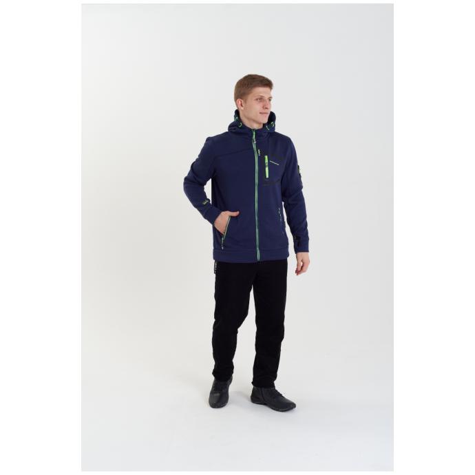 Толстовка мужская GEOGRAPHICAL NORWAY «TELESCOPE» - WP032H/GN-NAVY - Цвет Темно-синий - Фото 5