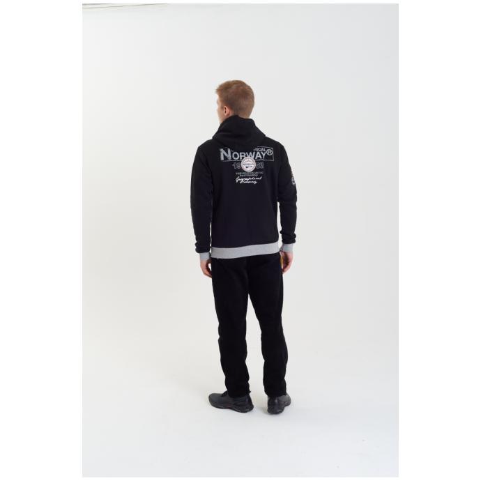 Толстовка мужская GEOGRAPHICAL NORWAY «FLYER» - WU6384H/GN - Цвет Черный - Фото 6