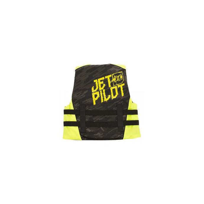 Спасательный жилет неопрен ДЕТ. Jetpilot Cause ISO 50N Neo Vest - 19084-Black/Yellow - Цвет Черный, Желтый - Фото 3
