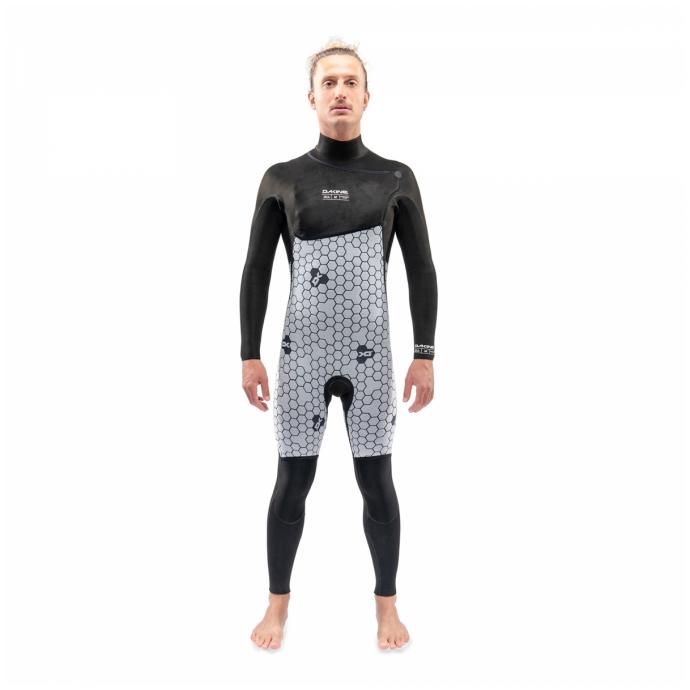 Гидрокостюм Dakine Mens Mission C/Z Full Suit 4/3 Ink Blue Port - DK01M43MZC2 - Цвет Синий - Фото 5