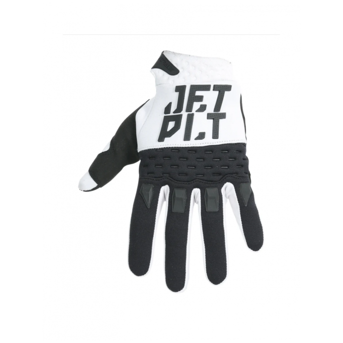 Перчатки для водных видов спорта Jetpilot RACE RX GLOVE - 191030-WHITE/BLACK - Цвет черная - Фото 1