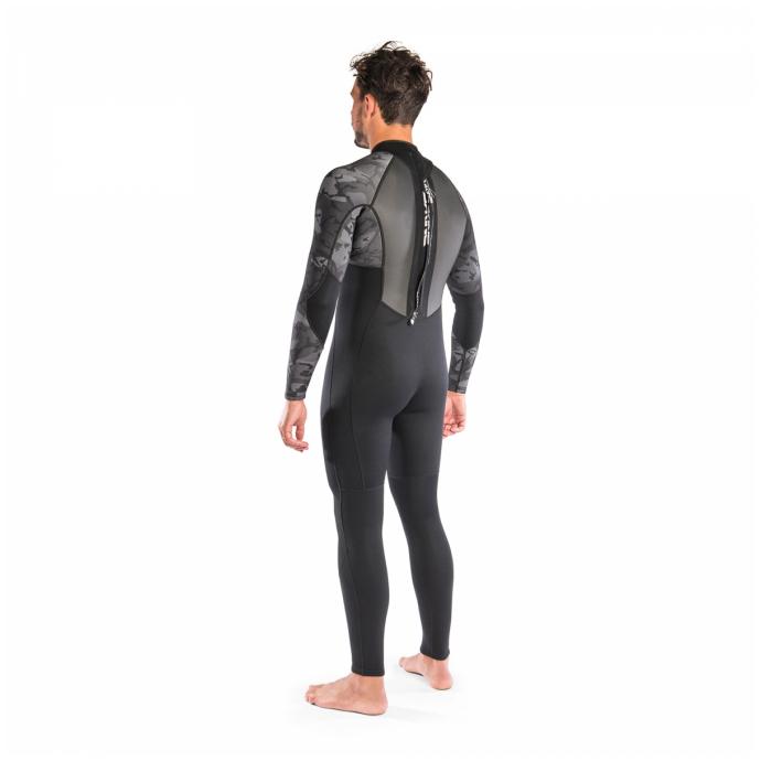 Гидрокостюм Dakine Mens Quantum B/Z F/S 3/2 F/L  - DK01M32QBZFLC2 - Цвет Черный, Серый - Фото 2